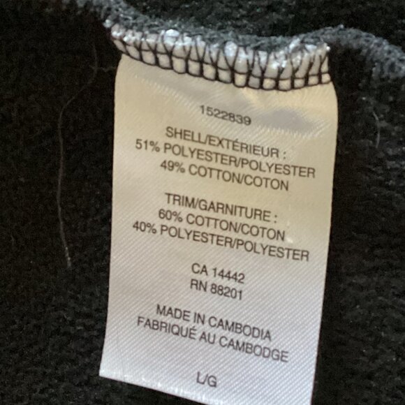 Mondetta Outdoor Project Men's Black Warm Jacket Size L Activewear Casual - Picture 7 of 7